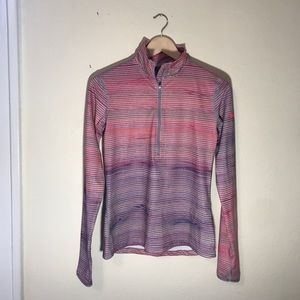 Pink Nike Half-Zip Running Top